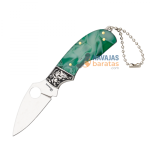 Navaja ALBAINOX Virola Decorada Acrílico Verde