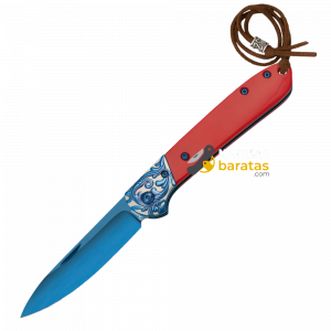 Navaja ALBAINOX Virola Decorada Azul 25217