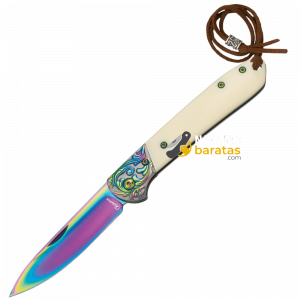 Navaja ALBAINOX Virola Decorada Rainbow 25218