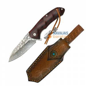 Navaja ALBAINOX Damasco Rodamientos con Funda