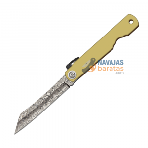 Navaja Higonokami ALBAINOX Cachas Latón 25346