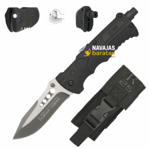 Navaja Táctica Rescate K25 Hoja Titanio