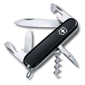 Victorinox Spartan Negra – Navaja Suiza 12 Funciones