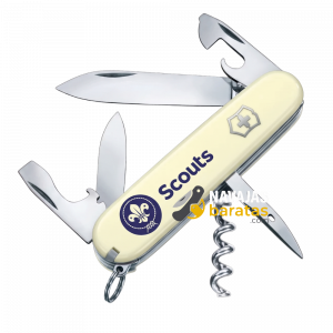 Victorinox Spartan Blanca Scouts – Navaja Suiza 12 Funciones