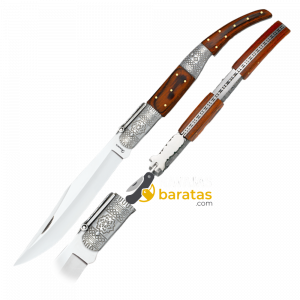 Navaja Árabe Carraca Decorada Nº4 ALBAINOX Estamina Roja 01846