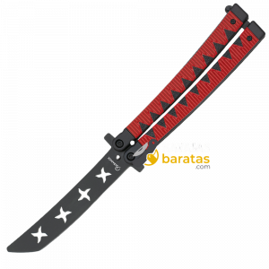 Navaja Abanico Entrenamiento ALBAINOX NINJA Rojo 02287
