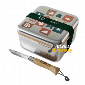 Navaja Opinel Néo6 Kit Comida Origines Opinel x Monbento
