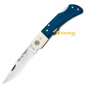 Navaja Nieto Pingüino Micarta Yute Azul Micarta Hueso 308Y