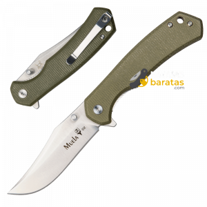 Navaja MUELA GOLD VÍBORA Verde Con Funda VÍBORA10M