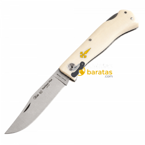Navaja Nieto Santiago Plus Micarta Hueso 509W Cruz Amarilla