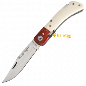 Navaja Miguel Nieto Pingüino Micarta Hueso Micarta Yute Rojo 308WR