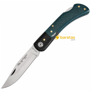 Navaja Miguel Nieto Pingüino Micarta Yute Verde Micarta Yute Negra 308 YGB