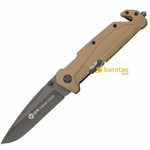 Navaja Táctica K25 Titanium Coated Goma Tan 18487