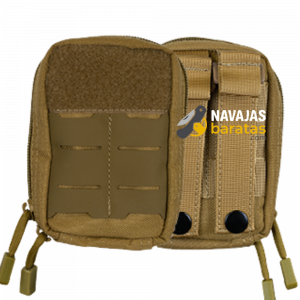 Pouch EDC Barbaric MOLLE 2 Caras con Velcro Pequeño Coyote 39792CO