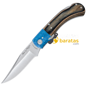 Navaja Miguel Nieto Iberia Alpina Stamina Micarta Yute Azul 649 PROTOTIPO