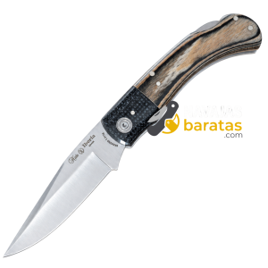 Navaja Miguel Nieto Iberia Alpina Stamina Micarta Yute Negro 649 PROTOTIPO