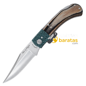 Navaja Miguel Nieto Iberia Alpina Stamina Micarta Yute Verde 649 PROTOTIPO