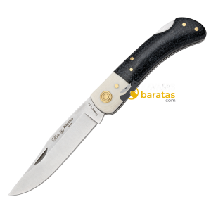 Navaja Miguel Nieto Pingüino Micarta Yute Negro y Micarta Hueso 308 Y-L