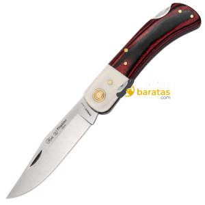 Navaja Miguel Nieto Pingüino Madera Prensada Coral y Micarta Hueso 308 Coral