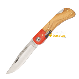 Navaja Nieto Pingüino Madera de Olivo y Micarta Yute Roja 308 OR