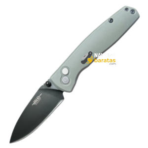 Navaja JKR Button Lock Verde con Rodamientos JKR0940