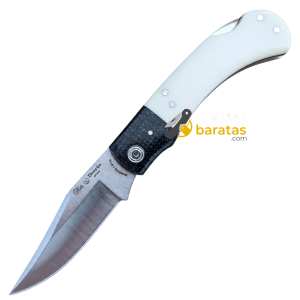 Navaja Nieto Iberia Alpina Micarta Hueso Virola Micarta Yute Negro 649W