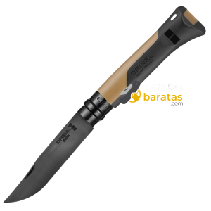 Navaja Opinel Nº08 Horizon Mostaza Black con Silbato 003303